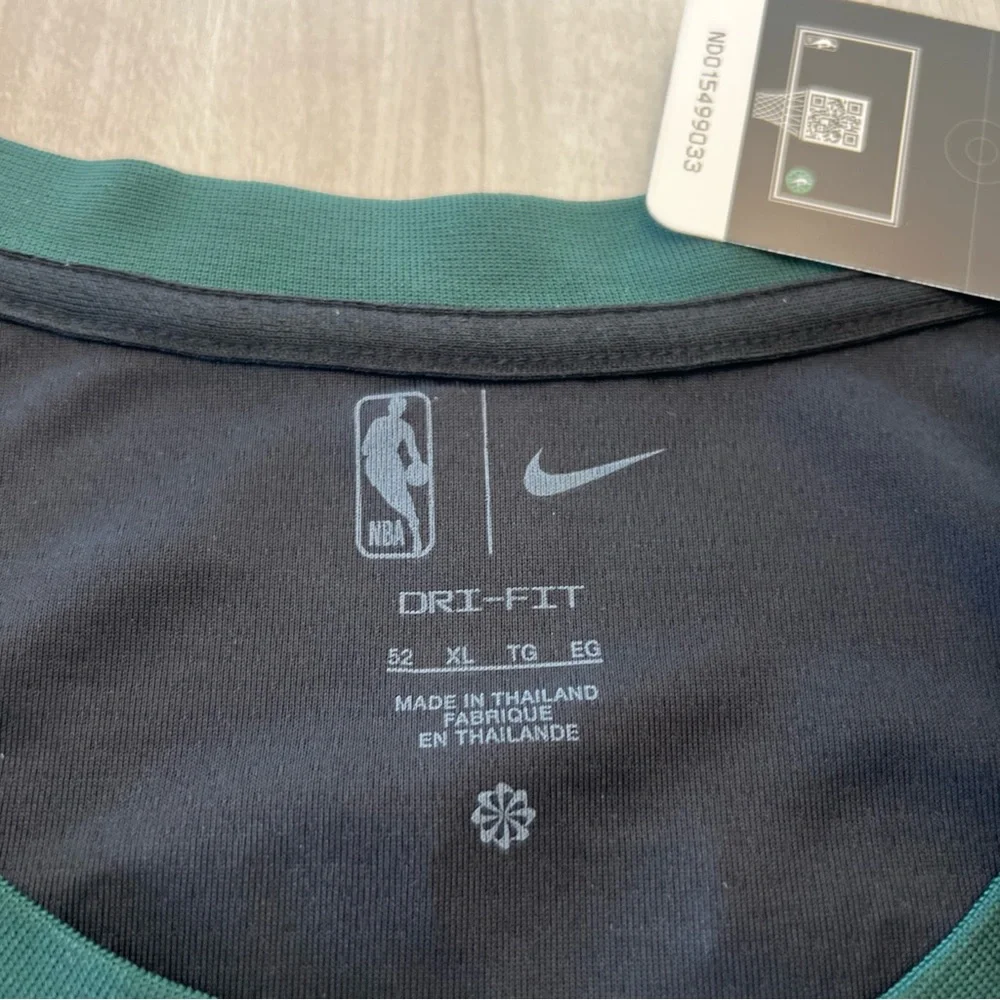 Jayson Tatum 2024-2025 Boston Celtics City Edition Black Jersey #0 Size 52 XL‎